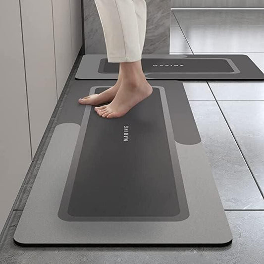 2 Pcs Kitchen Mat Set – Anti-Fatigue, Non-Slip & Waterproof Comfort Mats!