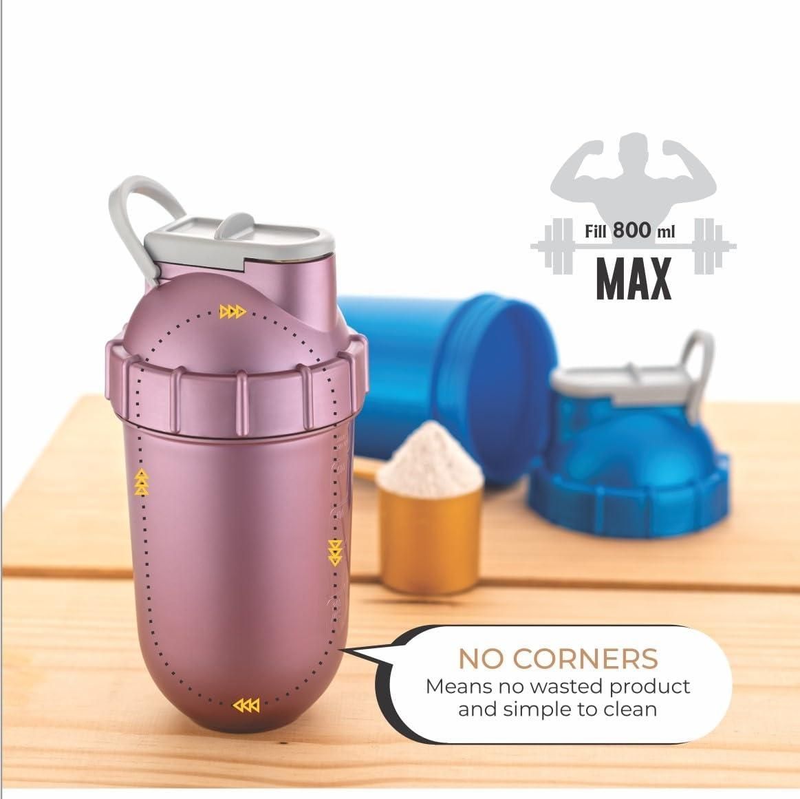 Gym Protein Shaker Bottle – Advanced Workout Companion for Smooth Protein Mixes!