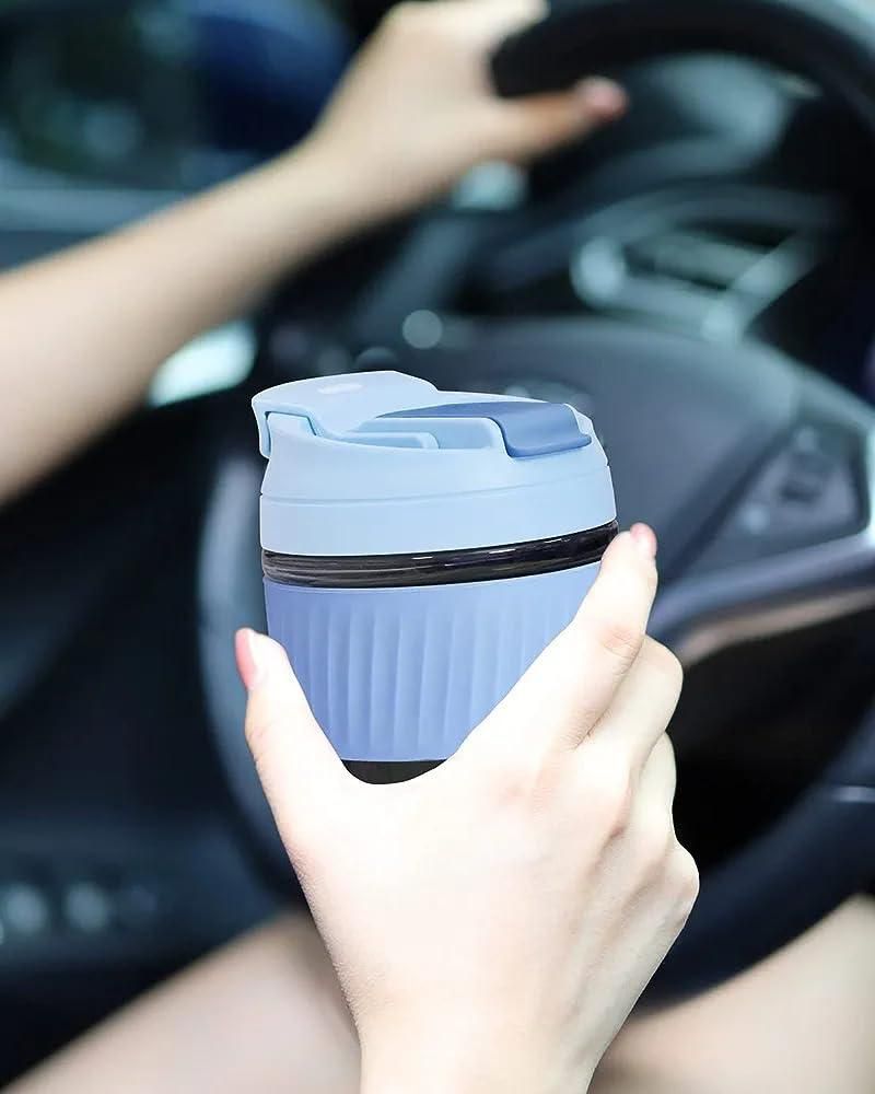 Glass Tumbler with Airtight Lid and Straw – Eco-Friendly Sipping in Style!
